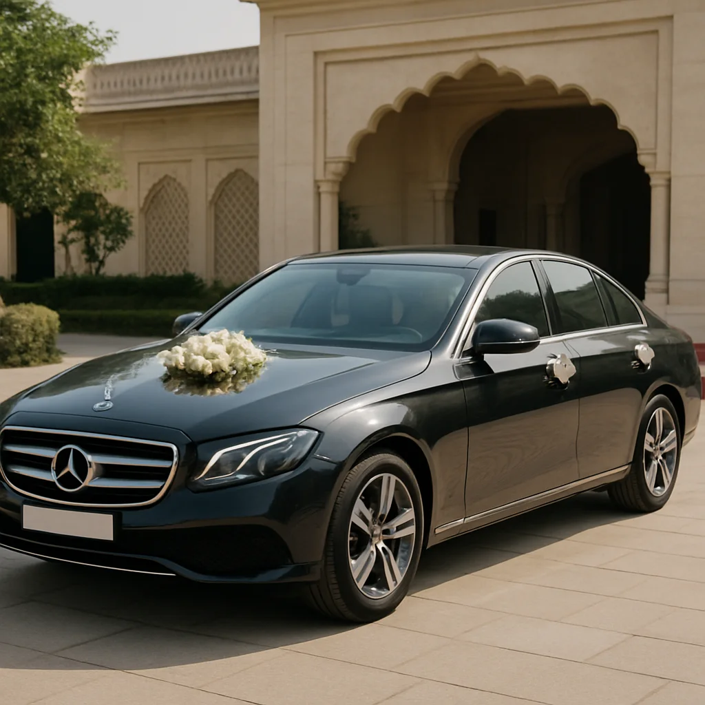 Wedding Sedan Arrival